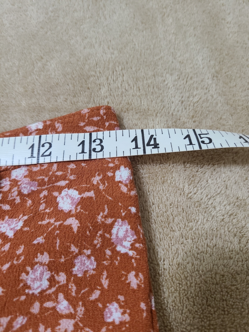 Wild Fable Rust Floral Button-Front Maxi Dress - Picture 5 of 7